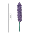 Lavender Mist Crochet Flower Stems — Pack of 2