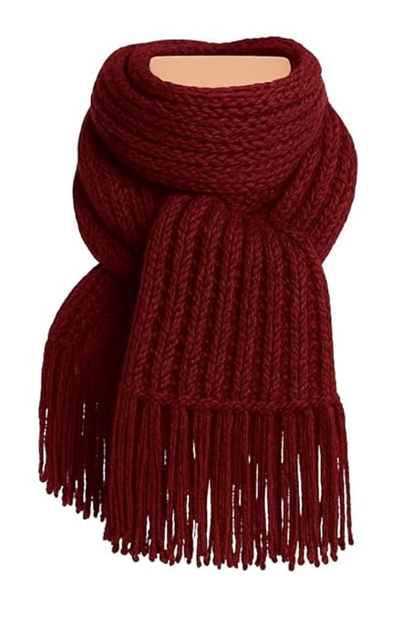 Mikasa Premium Acrylic Wool Muffler for Men & Women | Soft Winter Scarf