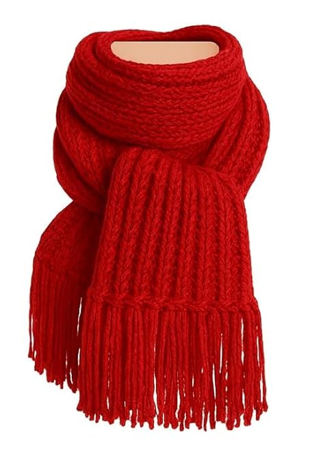 Mikasa Premium Acrylic Wool Muffler for Men & Women | Soft Winter Scarf