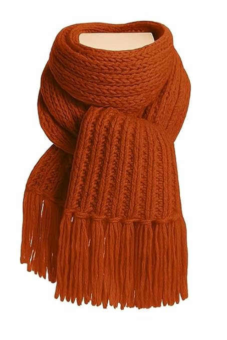 Mikasa Premium Acrylic Wool Muffler for Men & Women | Soft Winter Scarf