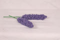 Lavender Mist Crochet Flower Stems — Pack of 2