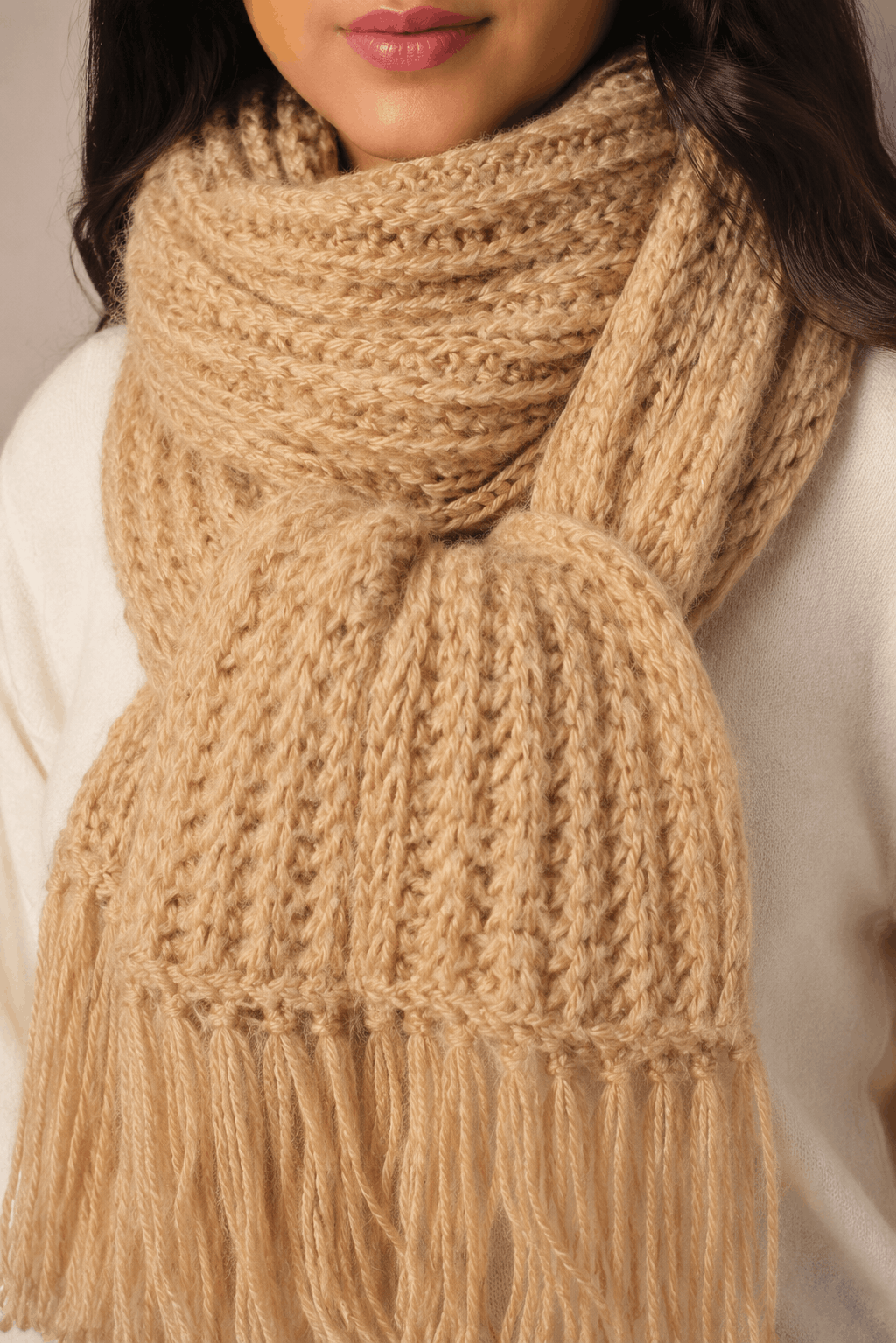 Mikasa Ribbed Winter Muffler/Scarf