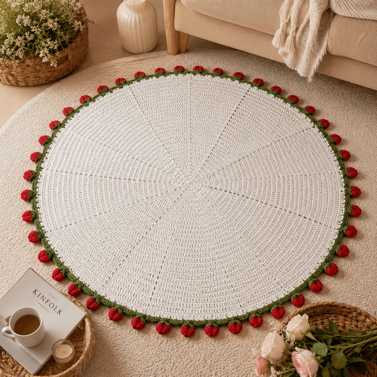 Rose Blanket - 36 inches