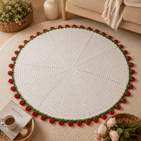 Crochet Rose Blanket