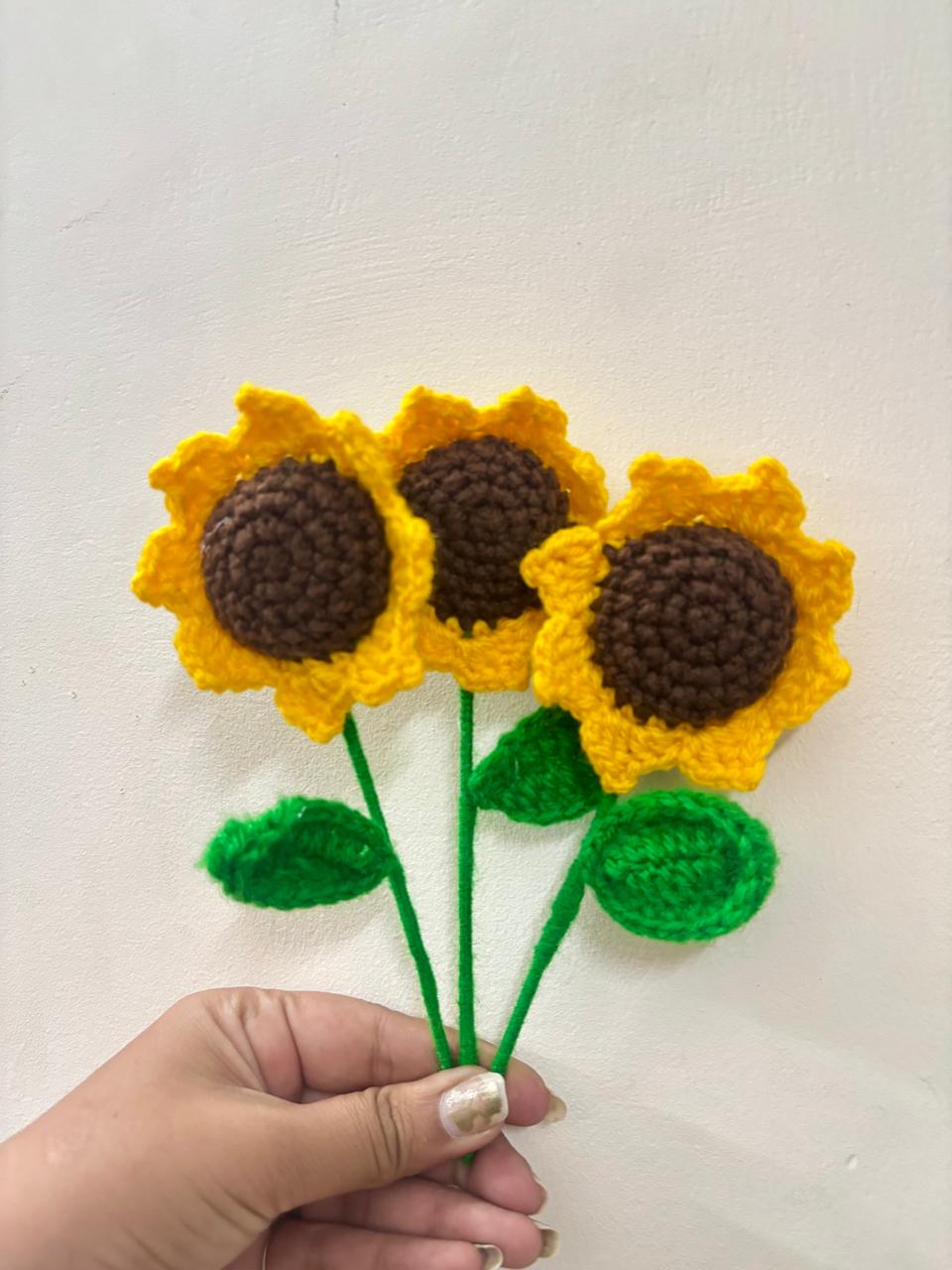 Crochet Sunflower